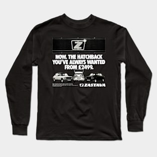 ZASTAVA YUGO - advert Long Sleeve T-Shirt